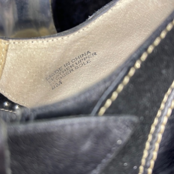 Michael Kors Studded Black Strap Heels - Picture 6 of 6